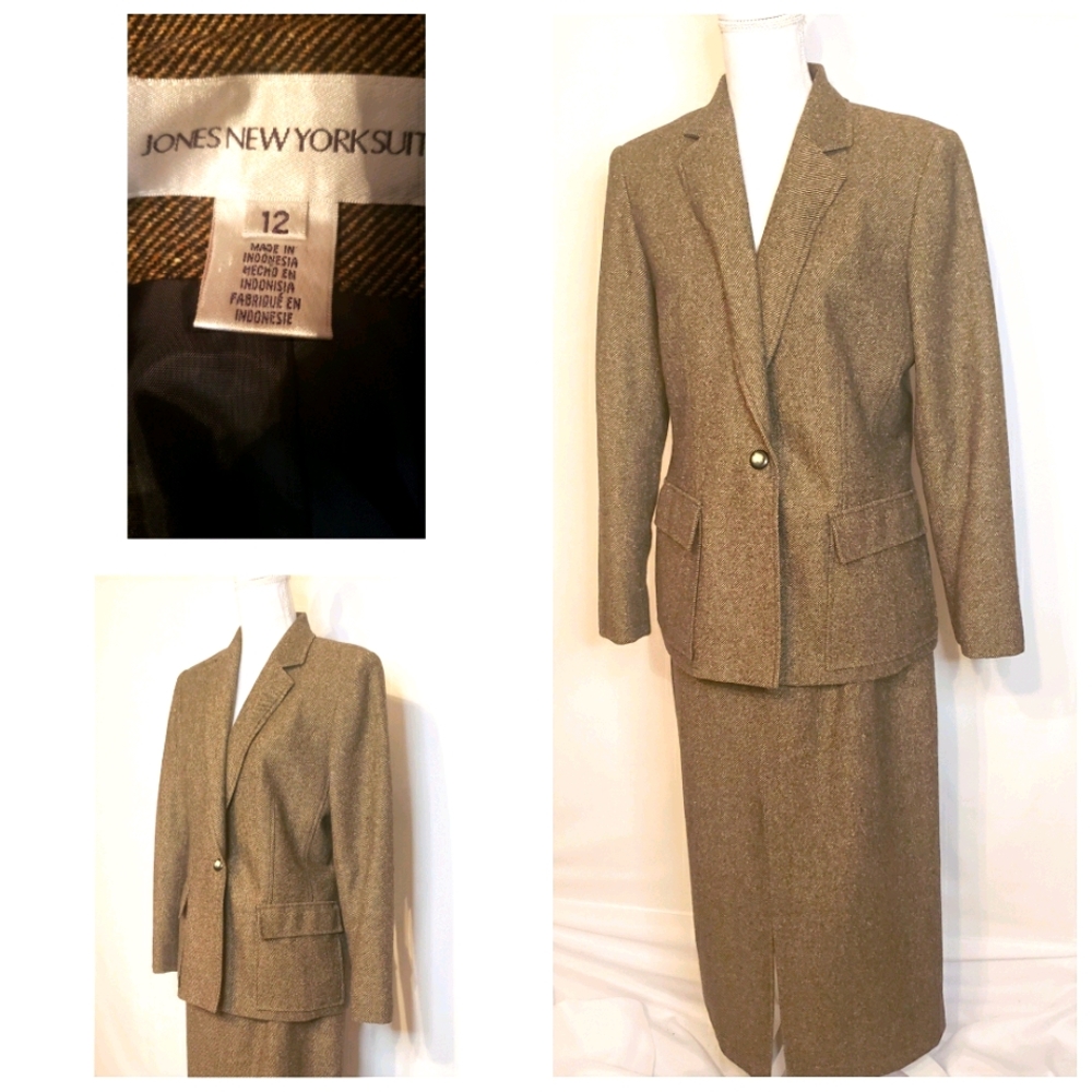 Jones New York skirt suit